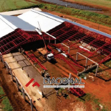 construção de cobertura de estrutura metálica Marechal Cândido Rondon